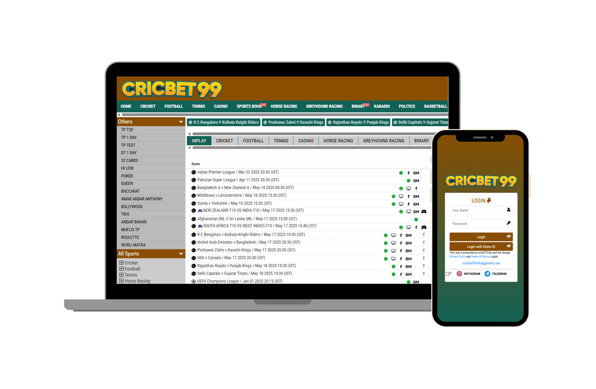 Welcome to CricBet99